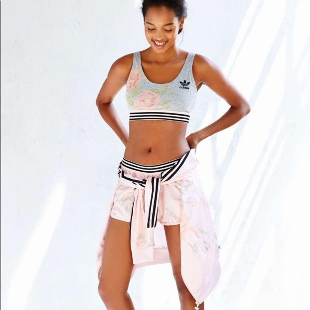 Adidas Originals Pastel Rose Cropped Top / Bra - Picture 6 of 16